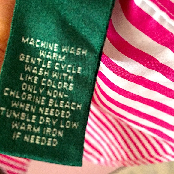 New Ralph Lauren Pink Summer Dress Shirt - Picture 5 of 10